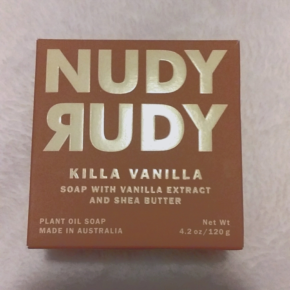 Nudy Rudy All Natural Vanilla Soap